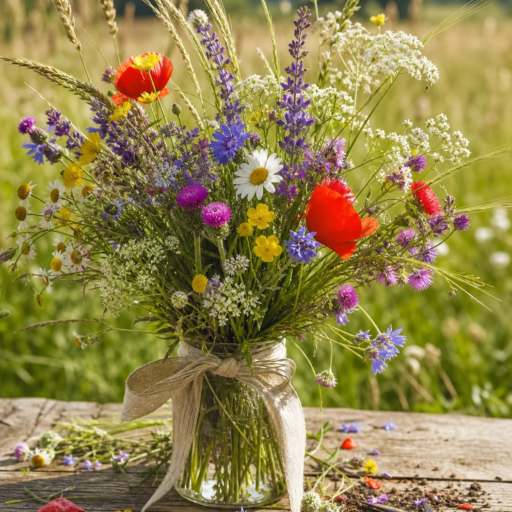 Wildblumenstrauss
